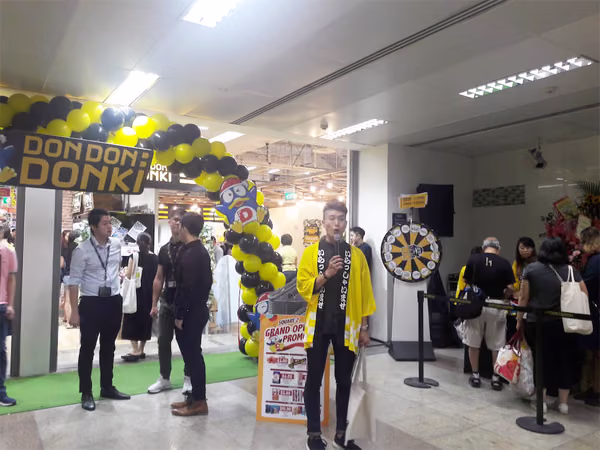 don don donki at novena opening ceremony 2